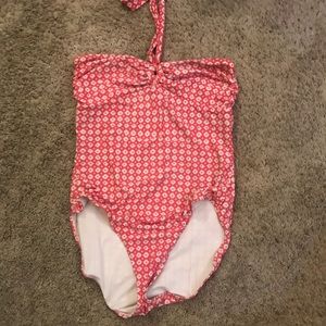 Old Navy One Piece Halter Top Swimsuit
